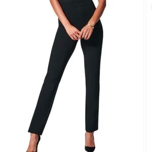 EUC SPANX Perfect Pant Slim Straight Black